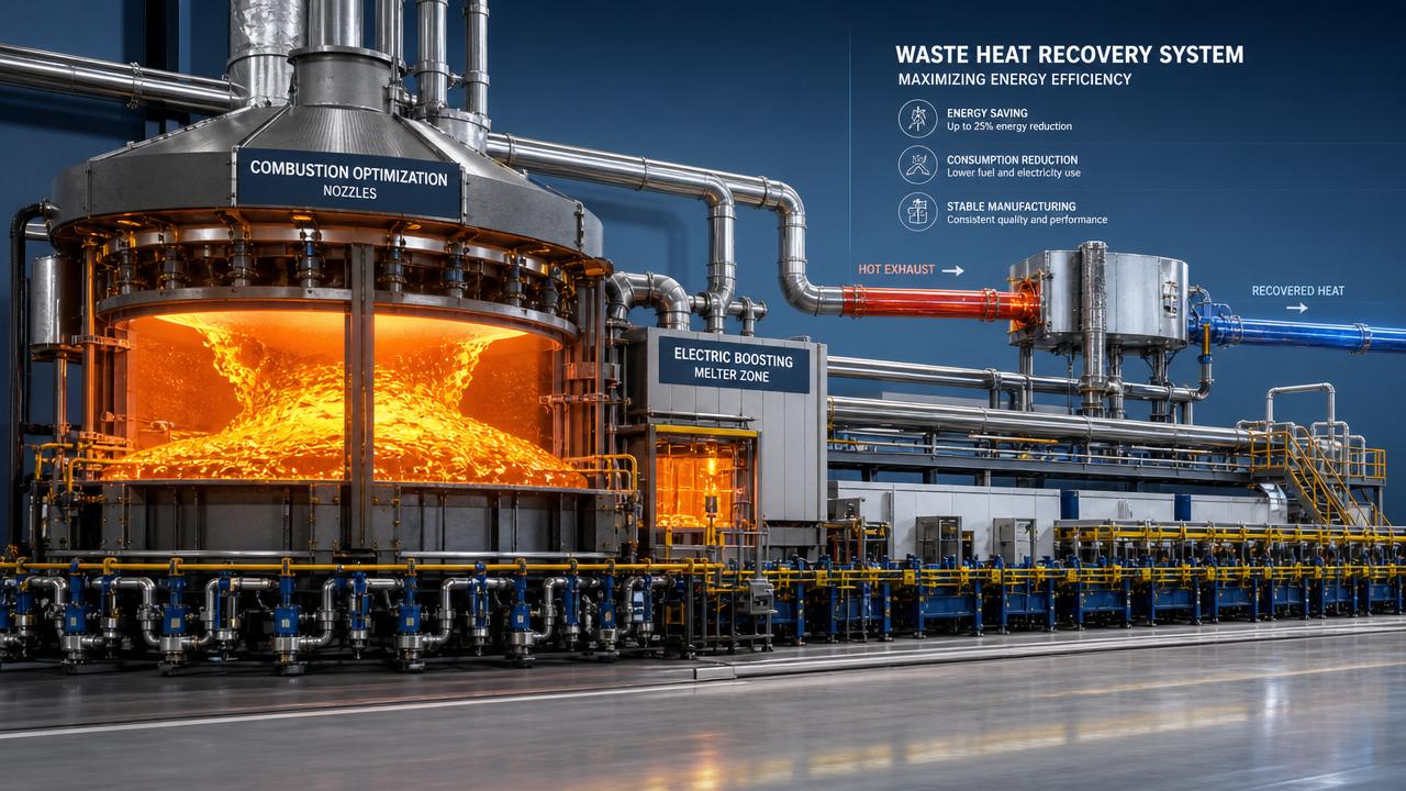 Can glass melting innovations lower energy use without risk?
