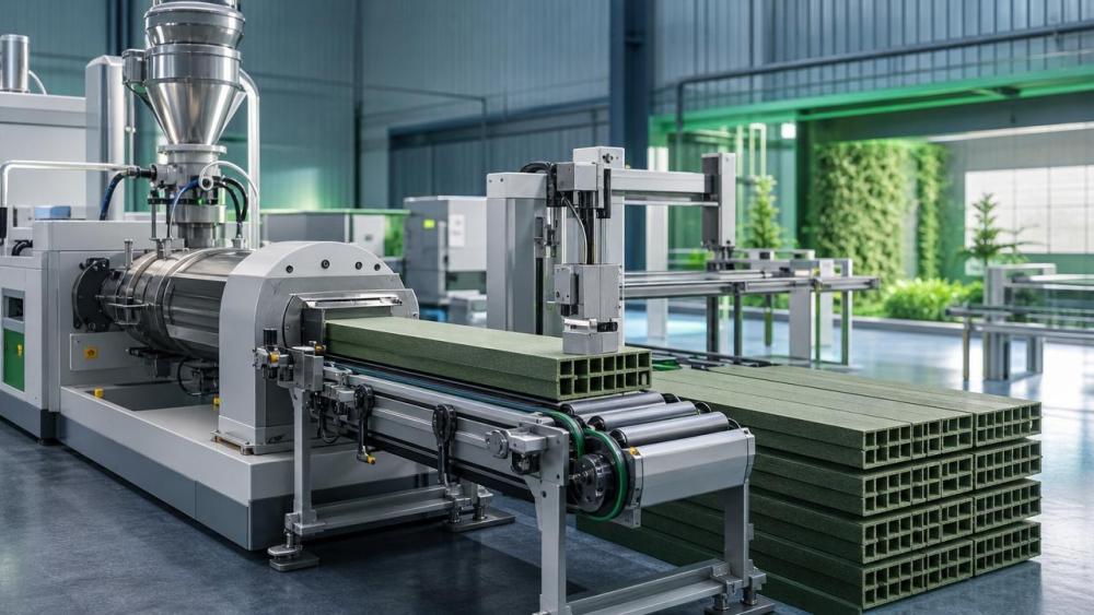 How sustainable material extrusion reduces waste on site
