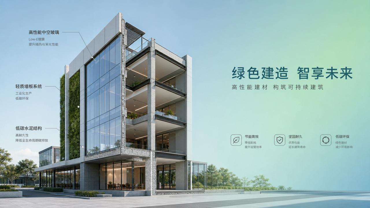 What sustainable construction materials save long term