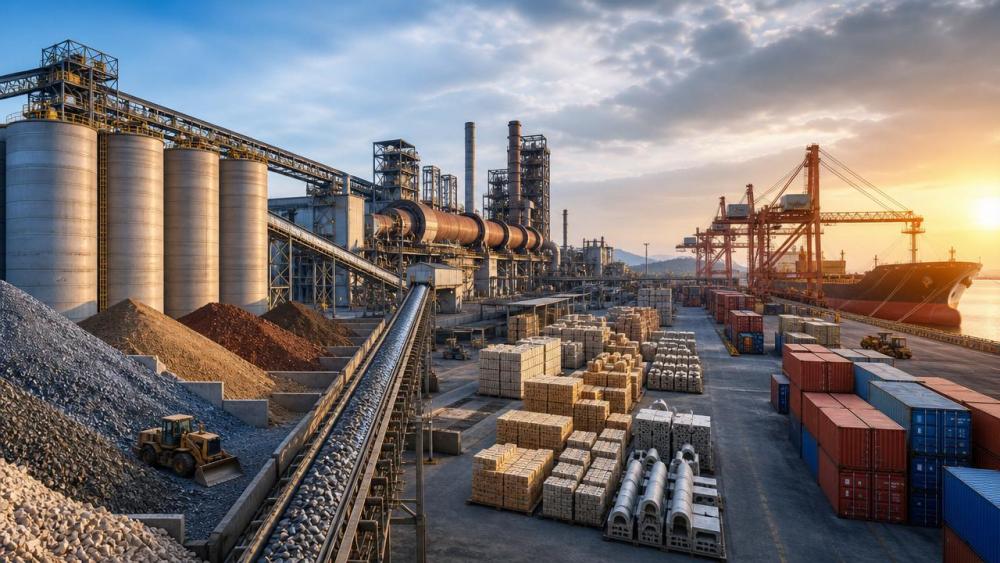 What is changing in global material supply chain risk?