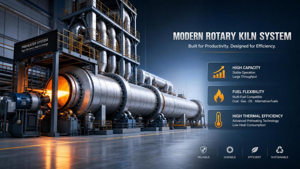 Rotary Kiln Technology Selection Guide: Capacity, Fuel Type, and Heat Efficiency Rotary Kiln Technology Selection Guide: Capacity, Fuel Type, and Heat Efficiency