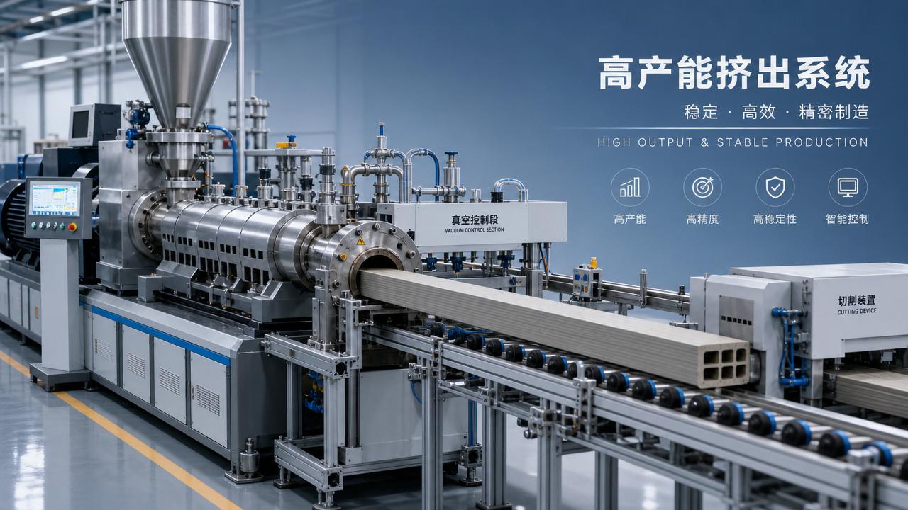 How to Choose Material Extrusion Systems for High-Output Manufacturing Lines
