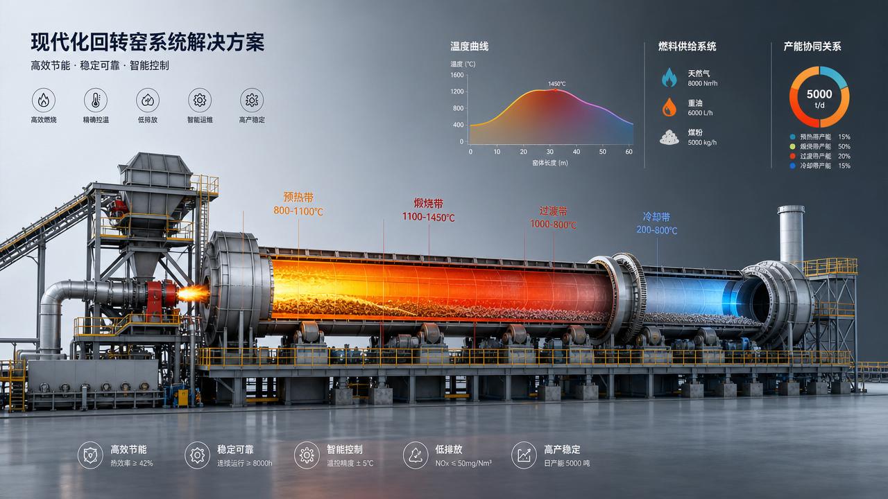 Industrial Kiln Design Parameters Explained: Temperature Profile, Fuel, and Throughput