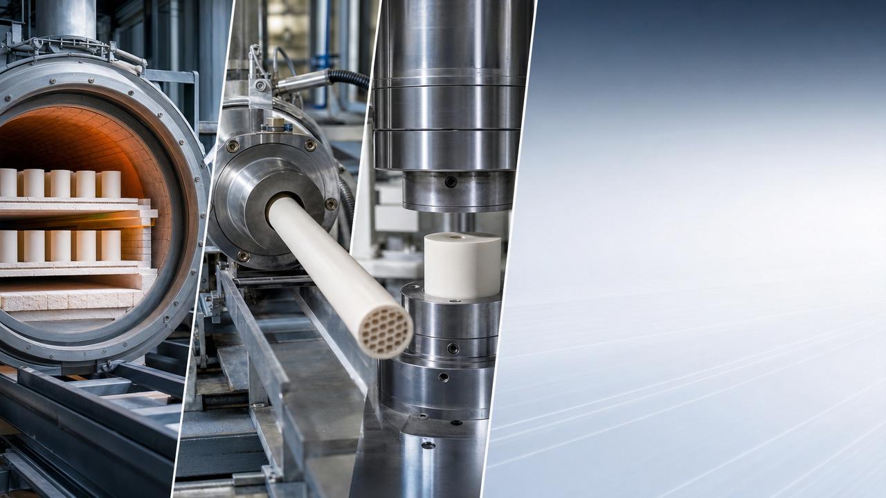 Advanced Ceramic Processing Methods Compared: Sintering, Extrusion, and Isostatic Pressing