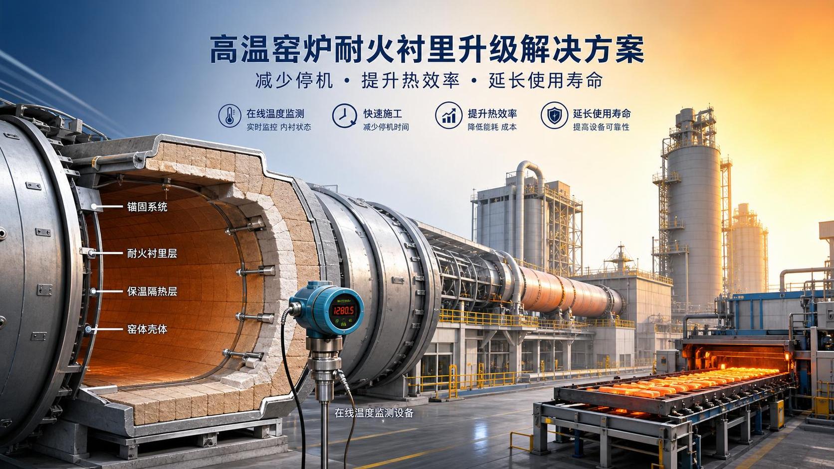 Refractory System Upgrades: How to Reduce Downtime Without Rebuilding the Entire Line