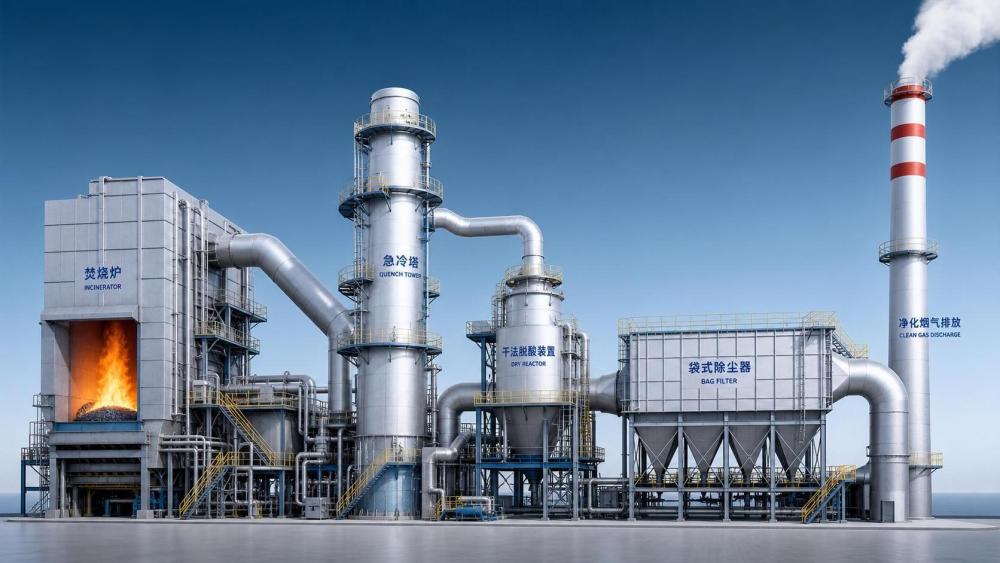 Industrial Incineration Solutions: How Flue Gas Treatment Cuts Acid Gases and Dust Industrial Incineration Solutions: How Flue Gas Treatment Cuts Acid Gases and Dust