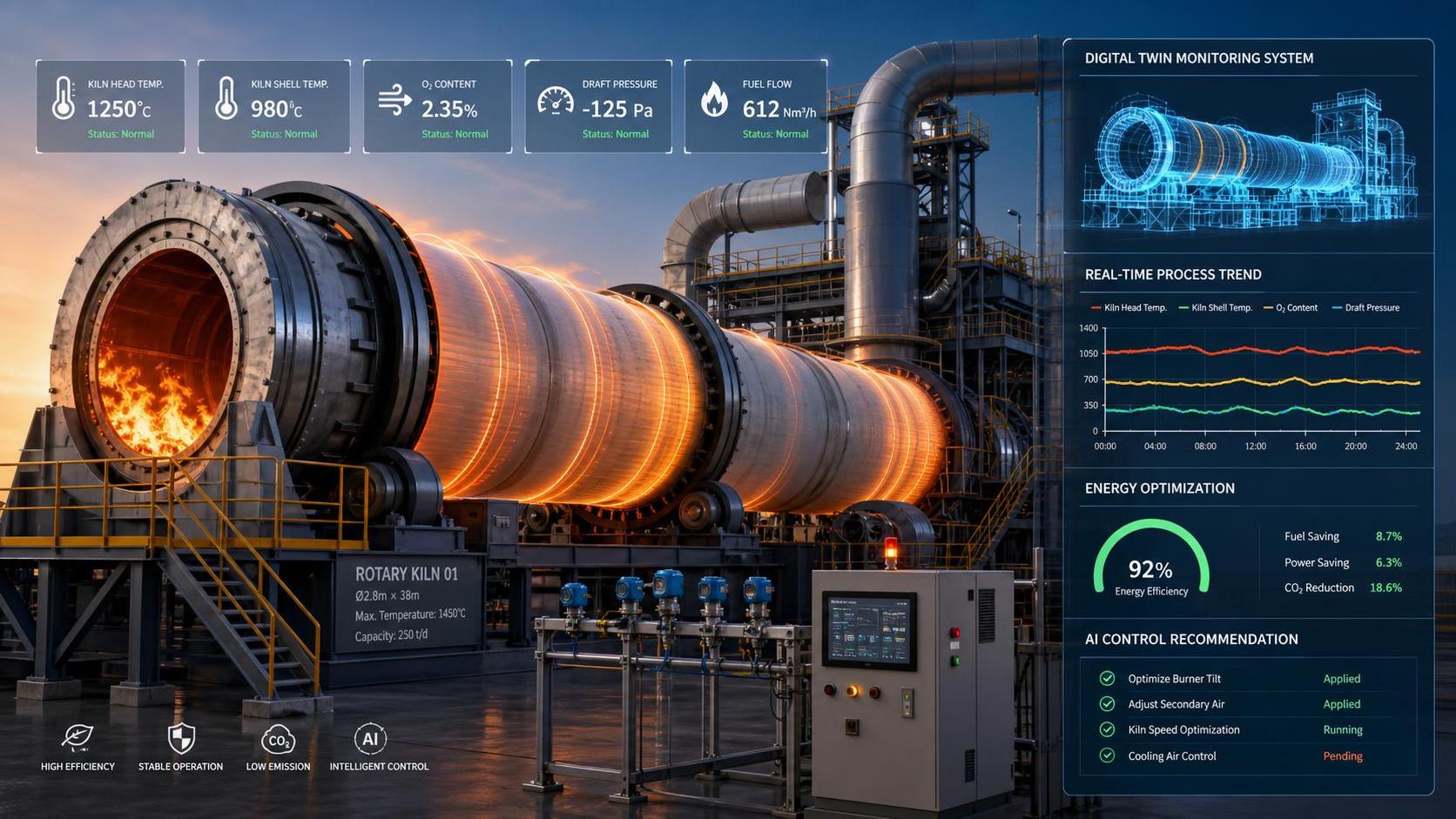 How Digital Twin Simulations Help Kiln Operators Cut Fuel Use and Stabilize Output