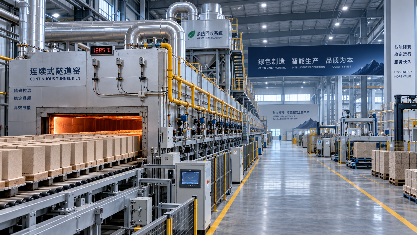 How to Evaluate Refractory Production Lines for Output, Quality, and Energy Use