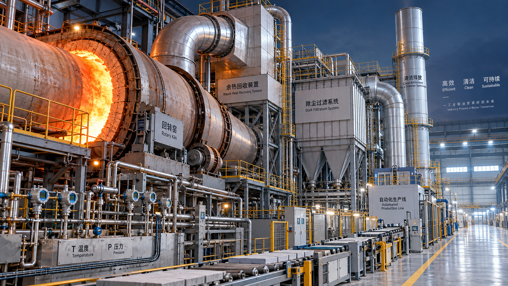 How to Specify Heavy Industrial Process Systems for High-Temperature Plants