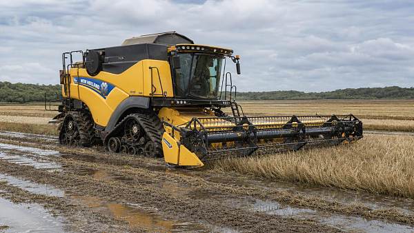 What Slows Combine Harvesting Technology in Wet Fields?