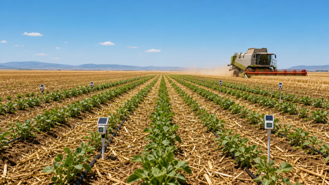 Which climate-resilient agriculture techniques work best in dry years?