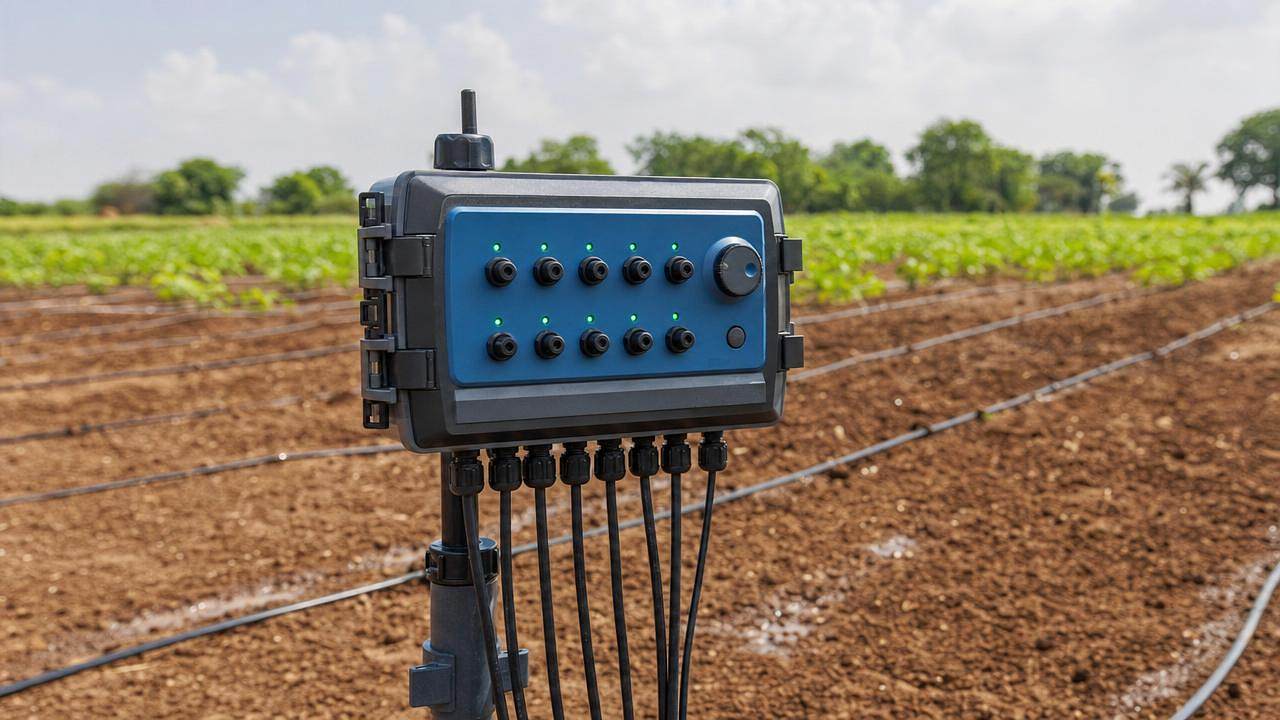 India Adds VRT Irrigation Controllers to Kisan Drone Mission