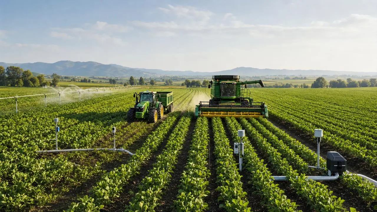 What makes precision agriculture more sustainable now?