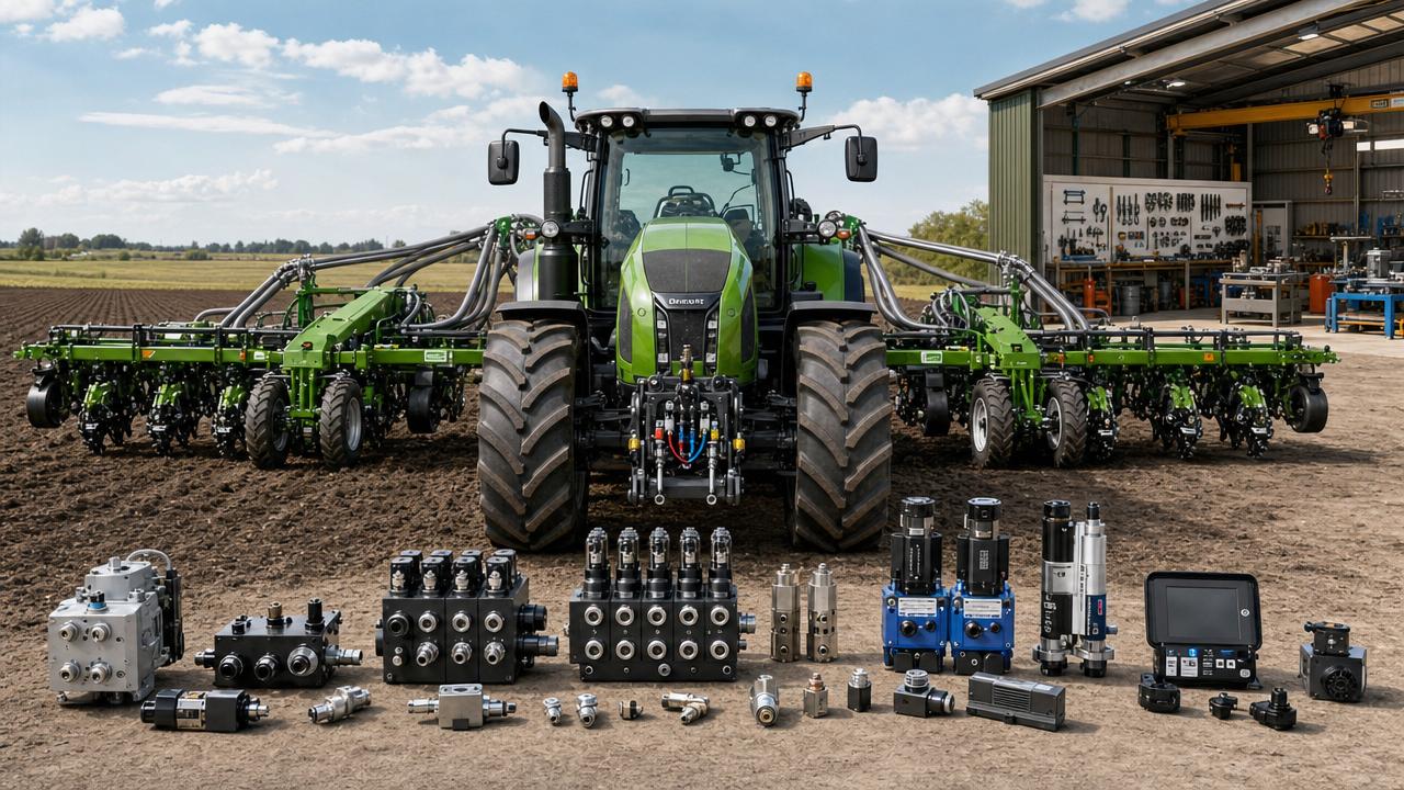 How to compare hydraulic control makers for farm machines