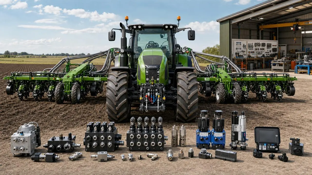 How to compare hydraulic control makers for farm machines