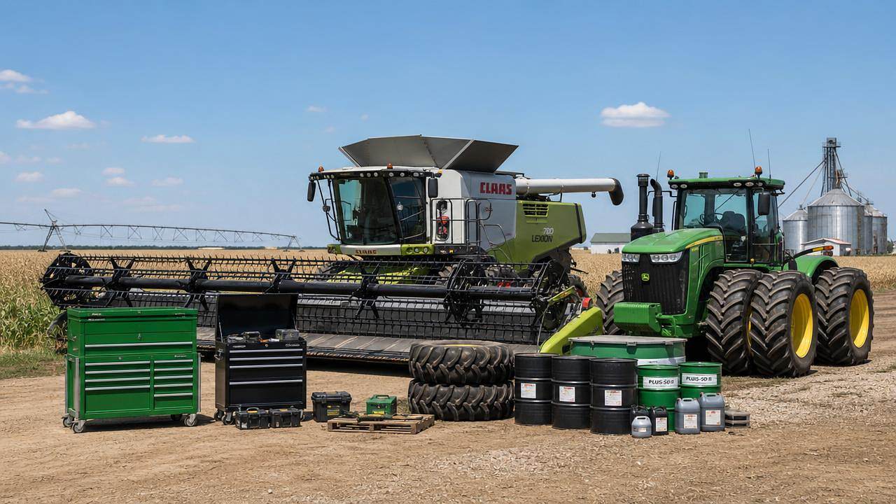 What large-scale farm equipment costs beyond the purchase price What large-scale farm equipment costs beyond the purchase price