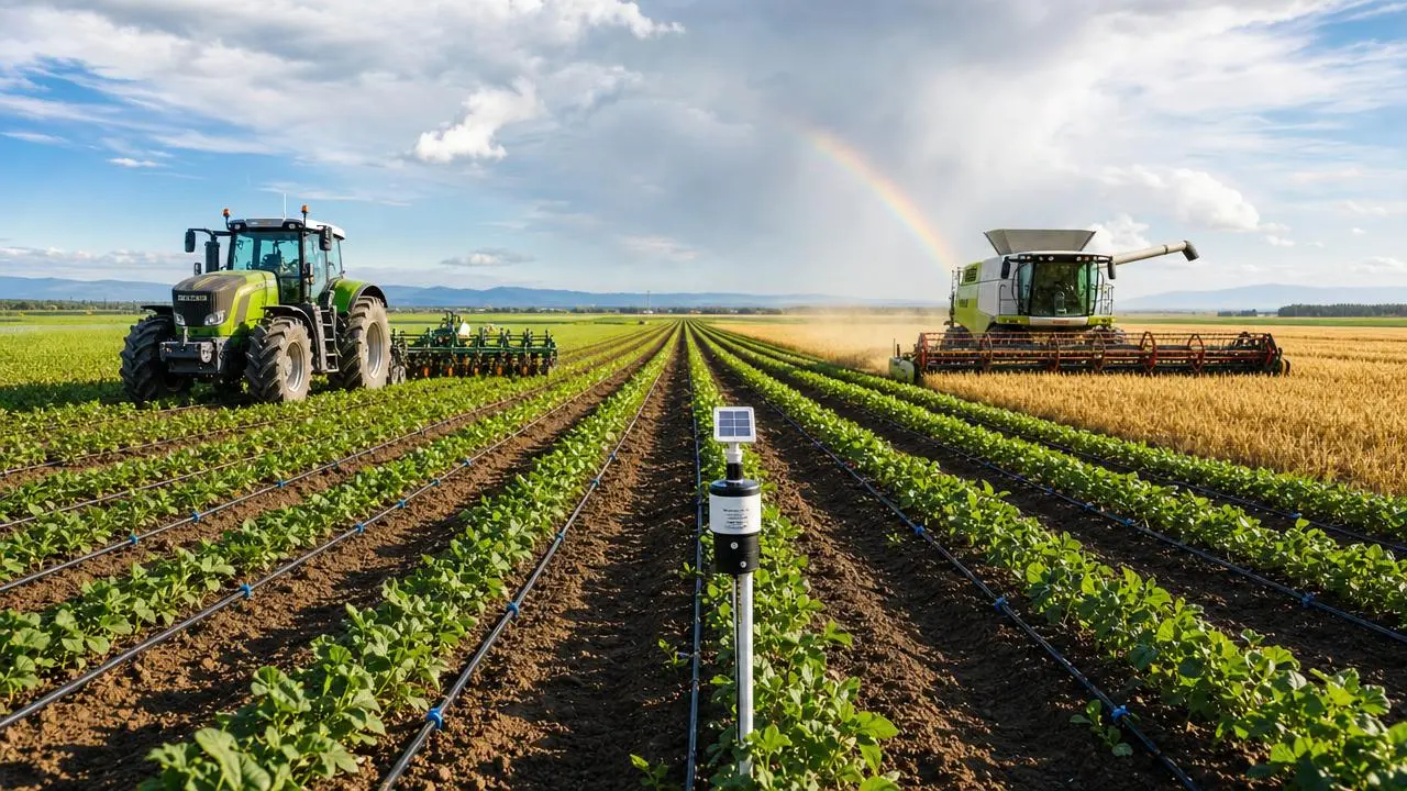 Which climate-resilient techniques best protect food security
