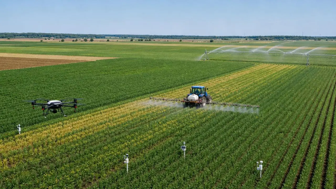 How precision ag scientists use data to reduce input waste