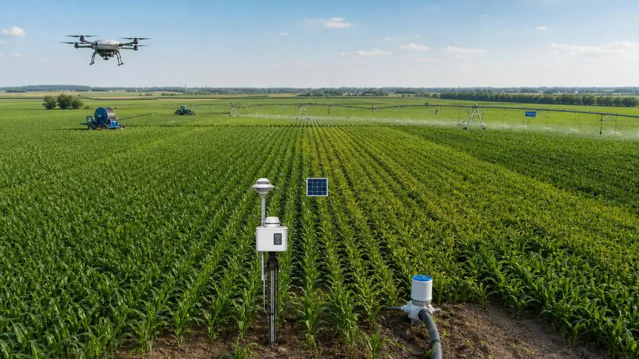What crop monitoring technology reveals before yields drop