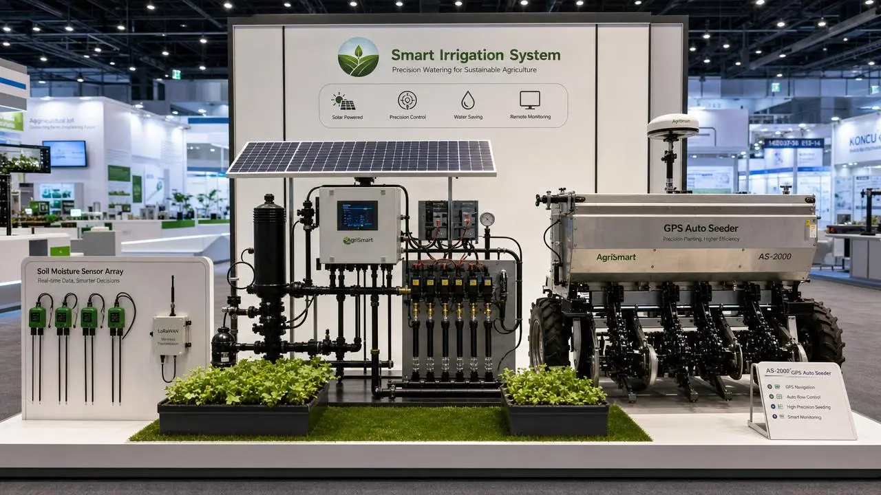 Canton Fair Phase III Closes: Smart Irrigation, Autonomous Farming Gear in Demand
