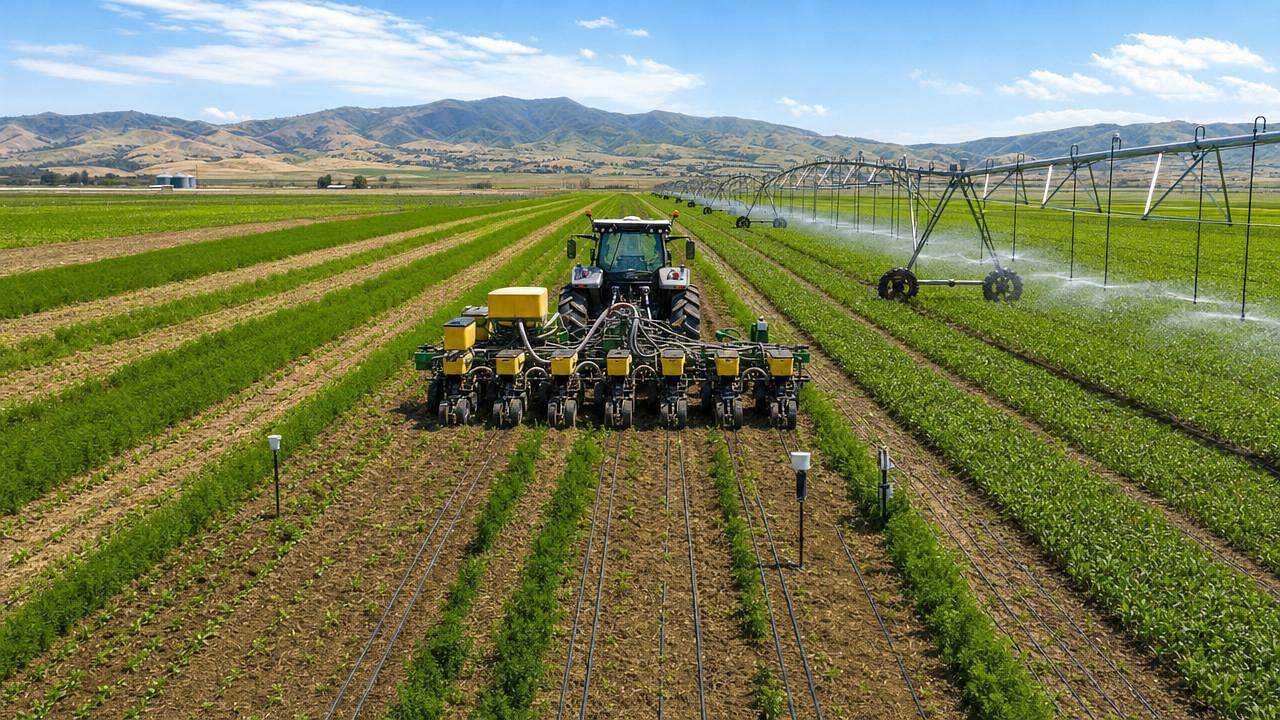 Precision agriculture solutions can reduce input waste Precision agriculture solutions can reduce input waste