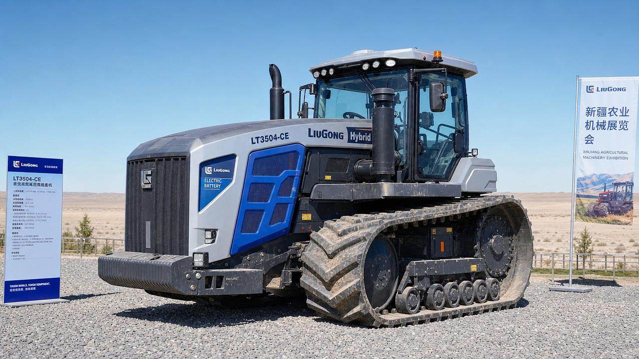 LiuGong LT3504-CE Hybrid Tractor Launches for Central Asia