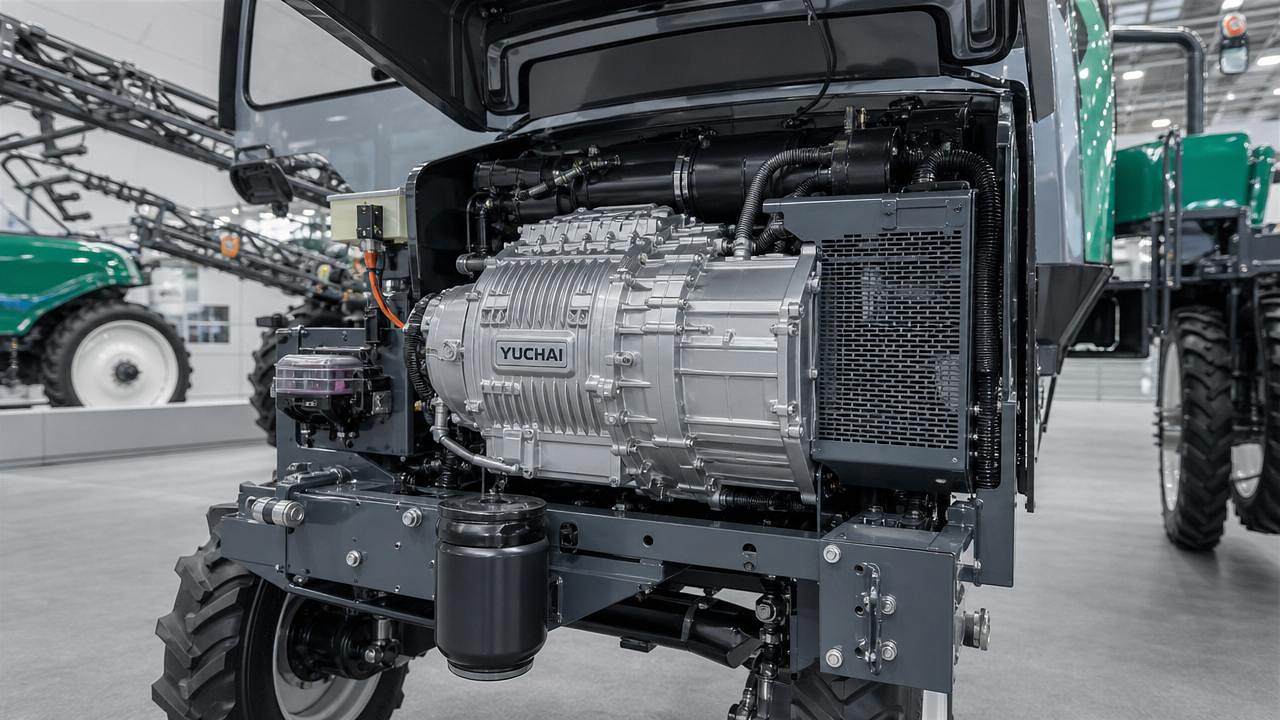 Yuchai Launches World's Largest YCK20-600kW Range Extender for Self-Propelled Sprayers Yuchai Launches World's Largest YCK20-600kW Range Extender for Self-Propelled Sprayers