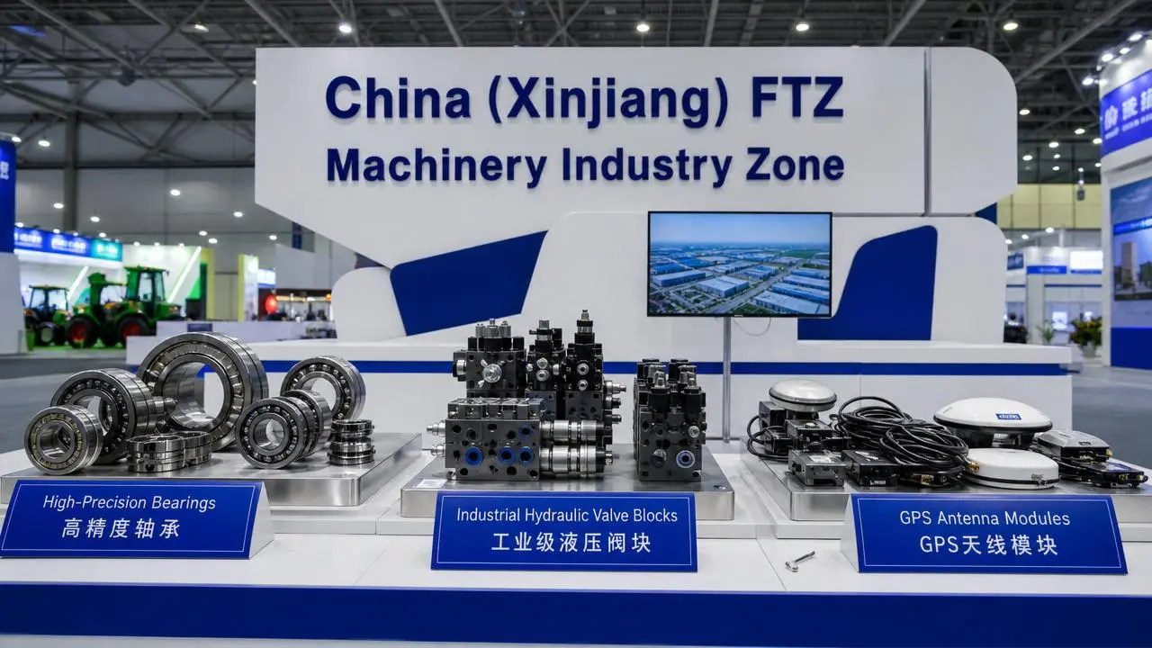 China (Xinjiang) FTZ Machinery Industry Zone Launched