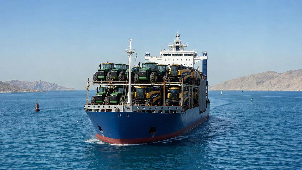 Hormuz Strait 'Selective Access' Delays Xinjiang-to-Middle East Agricultural Machinery Shipments by 11 Days