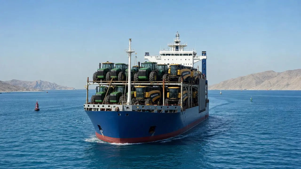 Hormuz Strait 'Selective Access' Delays Xinjiang-to-Middle East Agricultural Machinery Shipments by 11 Days