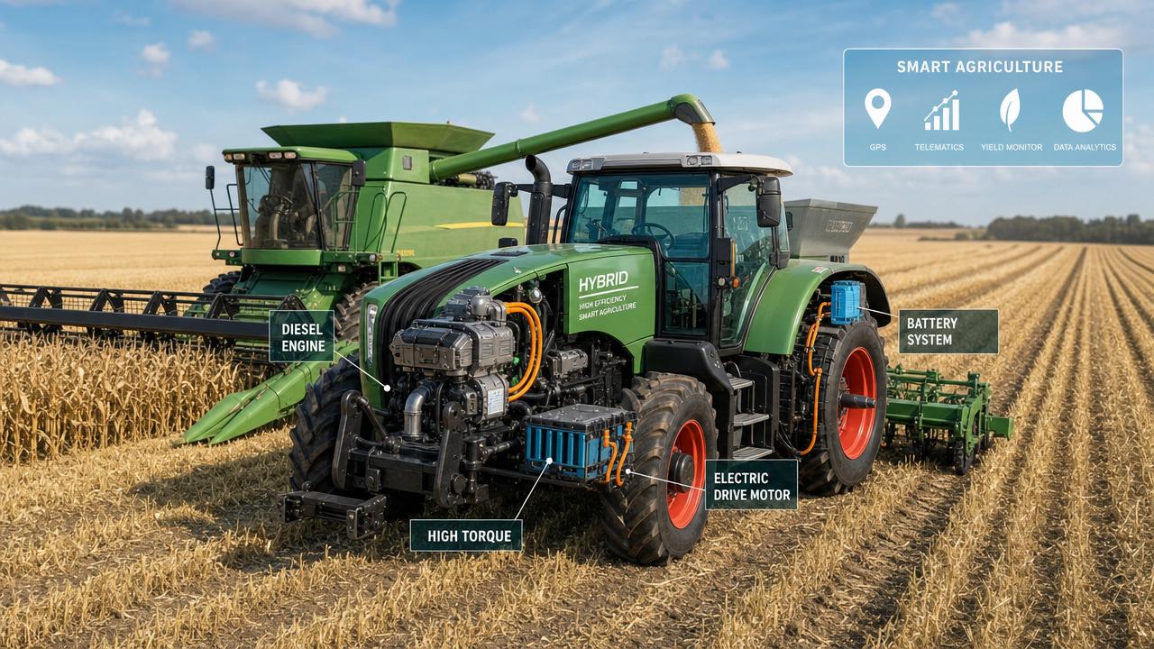 Why hybrid farm machinery is gaining serious traction