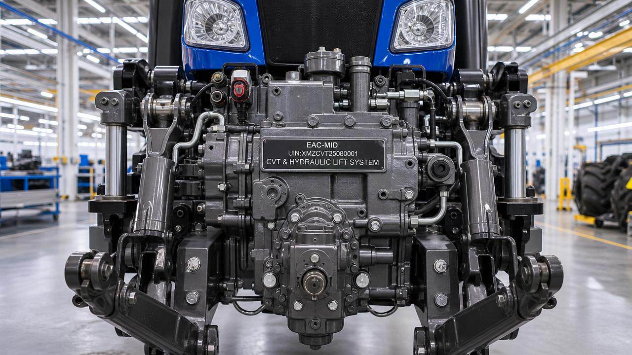 EAEU Mandates EAC-MID Traceability for Tractor CVT and Hydraulic Systems