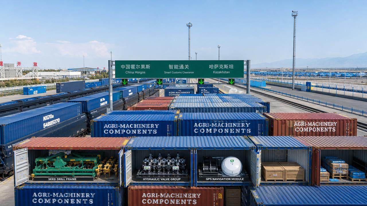 Horgos Railway Port Launches Smart Agri-Machinery Export Channel