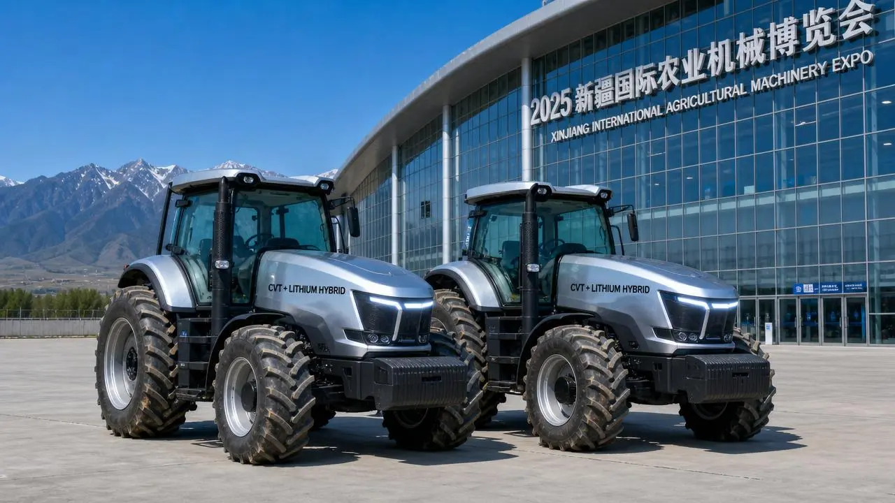 2026 Xinjiang International Agricultural Machinery Expo Closes with NEV Tractors as Belt and Road Procurement Highlight