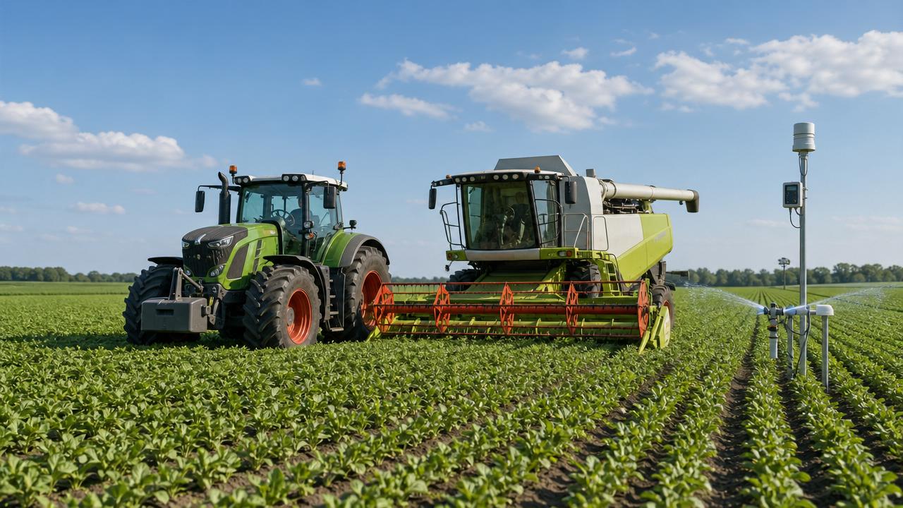 How can farms choose large-scale farm equipment wisely?
