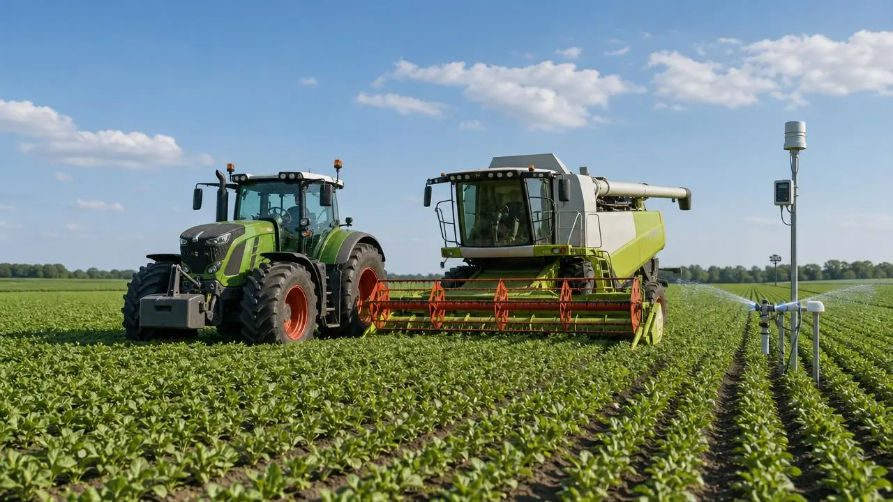 How can farms choose large-scale farm equipment wisely?