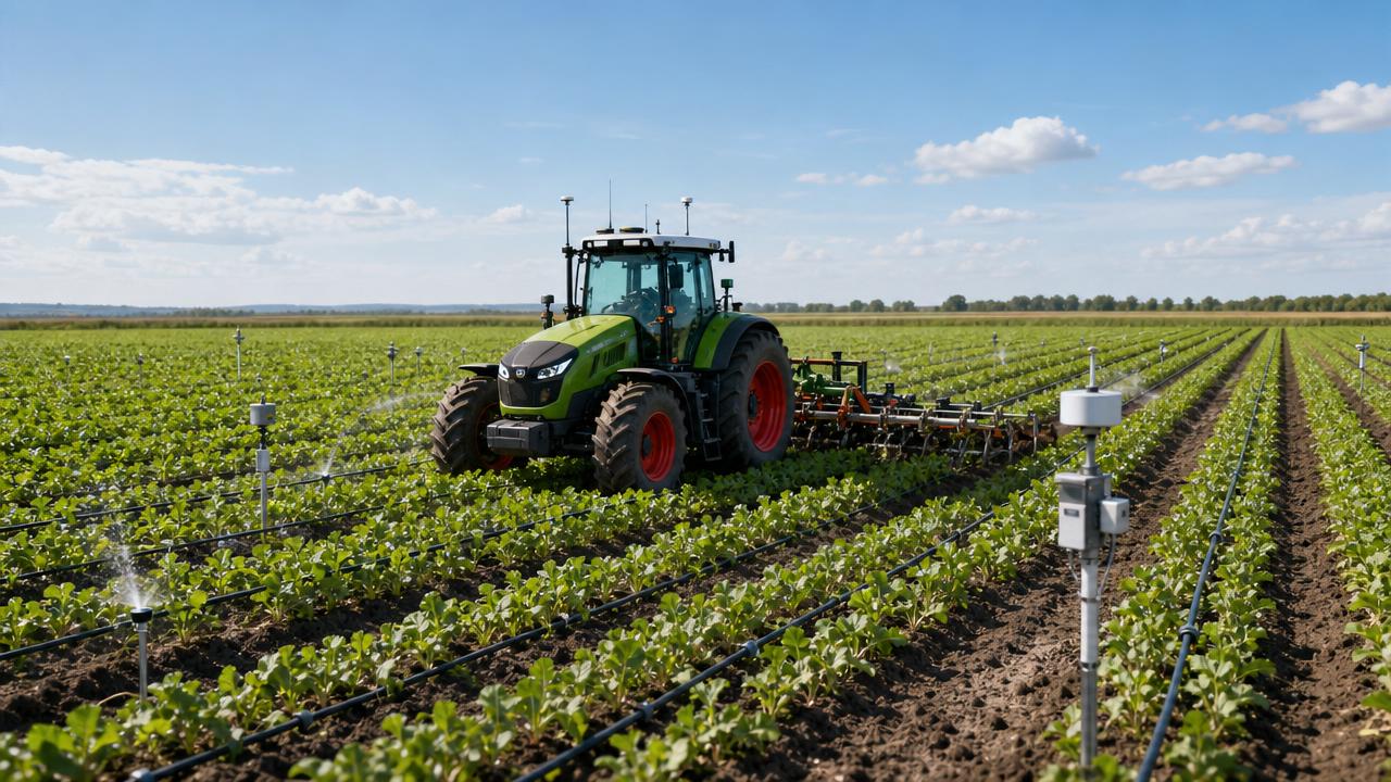 Is precision agriculture technology for sustainable farming?