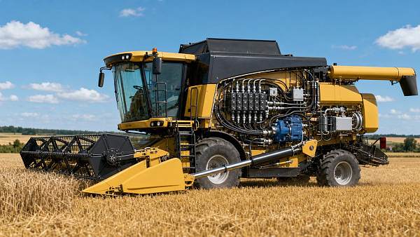 When do hydraulic control systems for combine harvesters fail?