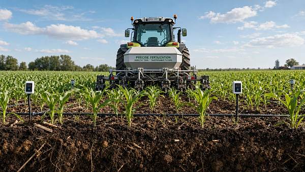 Sustainable Farming Practices for Lower Fertilizer Use and Better Soil