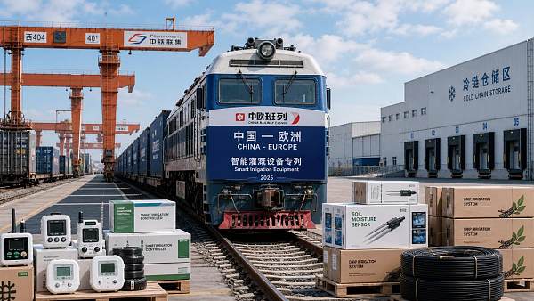 Central Route Rail Tops 2,000 Trains as Irrigation Gear Transit Speeds Up