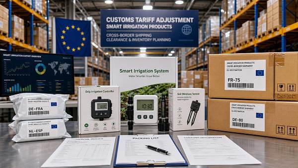 EU Ends Small-Parcel Duty Relief for Irrigation Devices