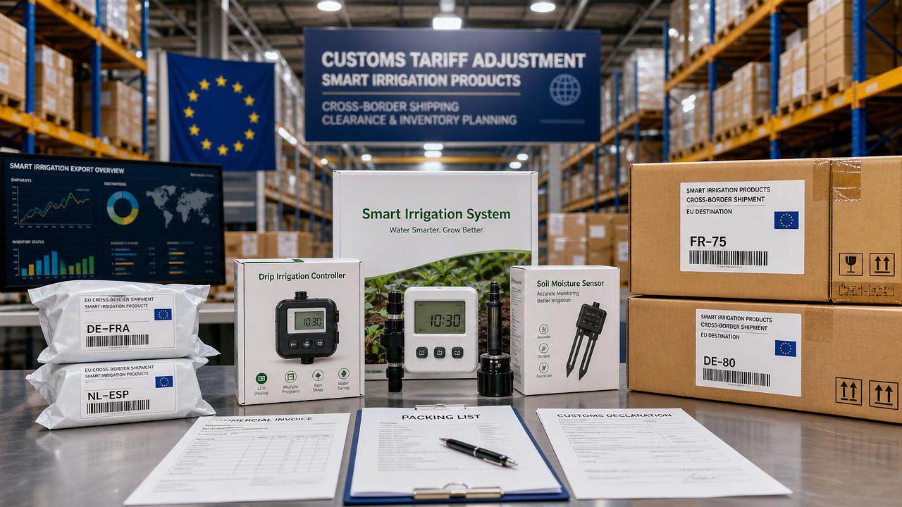 EU Ends Small-Parcel Duty Relief for Irrigation Devices