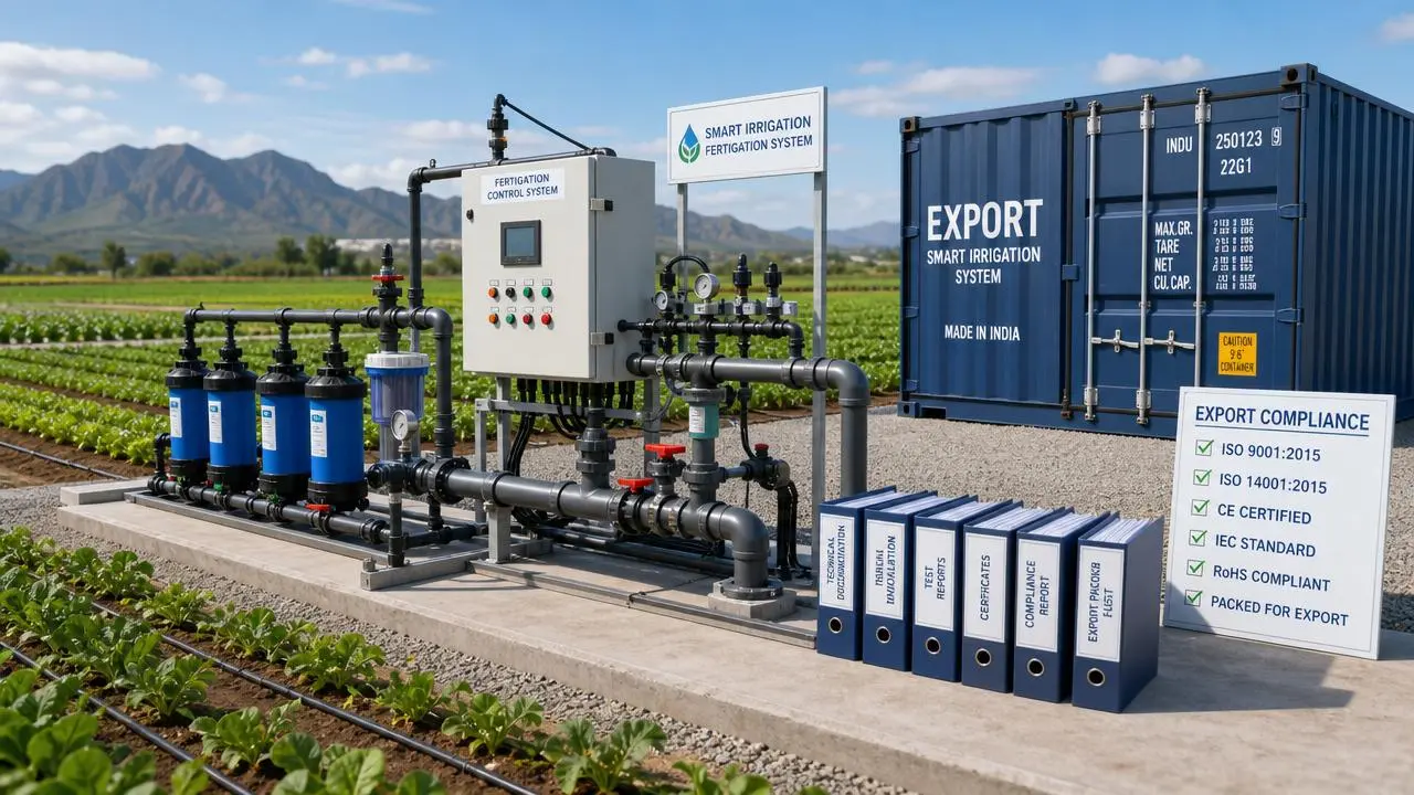 China Sets New Export Standard Track for Drip Irrigation Logic