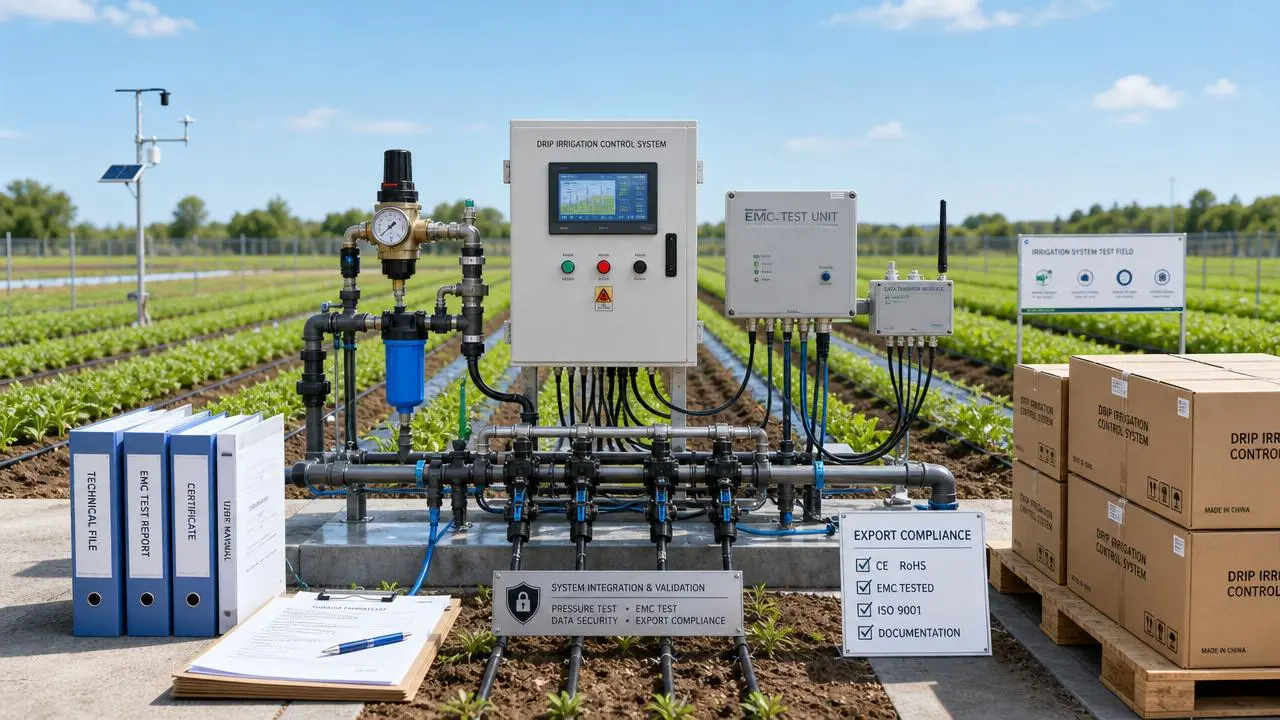 China Upgrades Export Rules for Drip Irrigation Logic