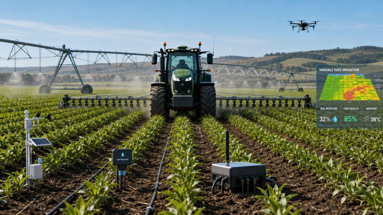 Precision Agriculture Technology for Climate Resilience: Key Tools and Limits