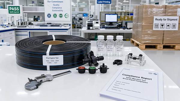 Brazil ANVISA Rule Takes Effect on SVHC Migration Reports for PVC Drip Irrigation Parts