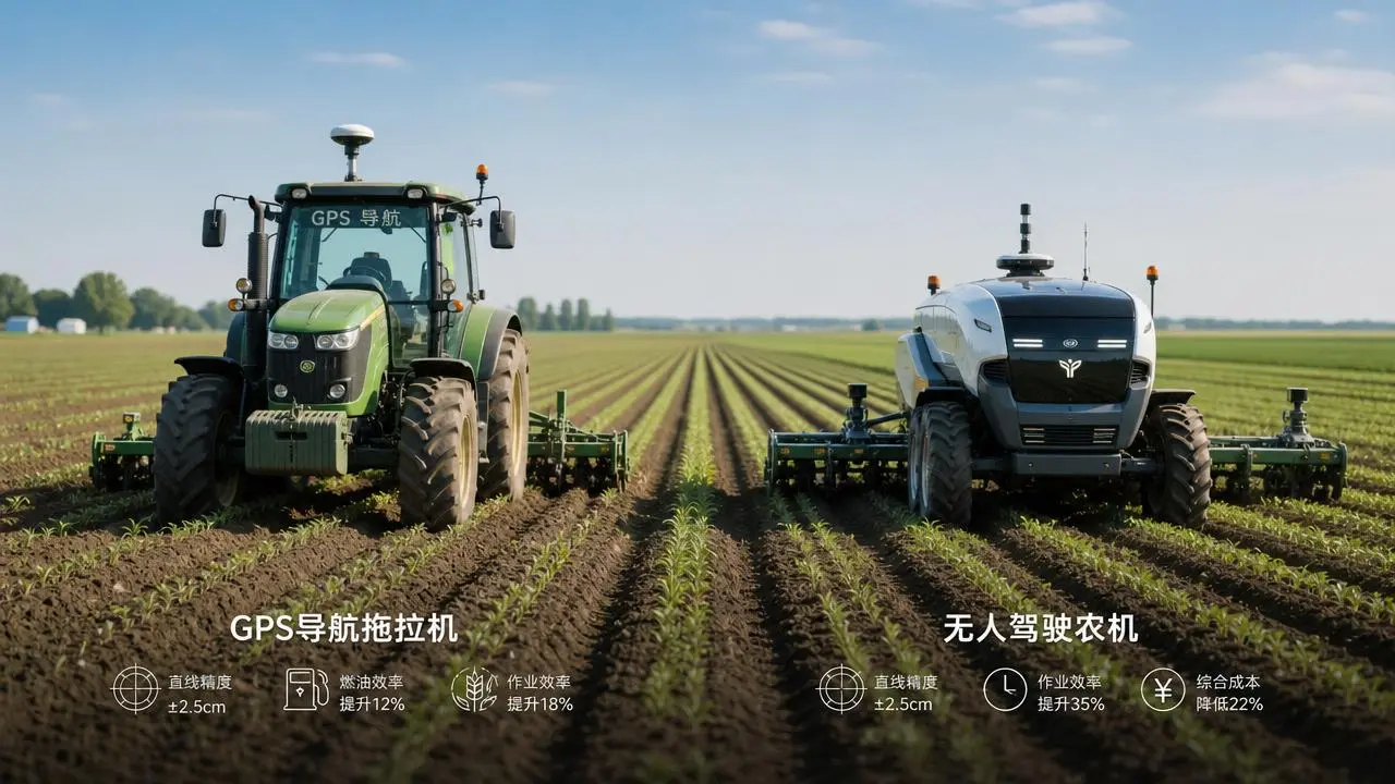Autonomous Machinery vs GPS-Guided Equipment: Which Delivers Better ROI for Field Operations?