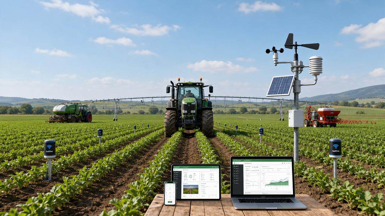 Smart Farming Solutions for Mid-Size Farms: How to Choose Sensors, Software, and Equipment Smart Farming Solutions for Mid-Size Farms: How to Choose Sensors, Software, and Equipment