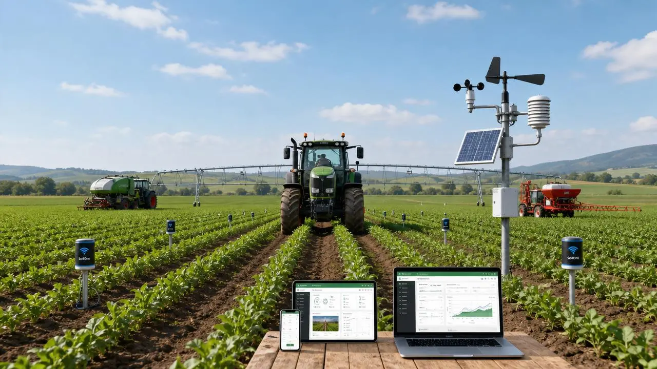 Smart Farming Solutions for Mid-Size Farms: How to Choose Sensors, Software, and Equipment