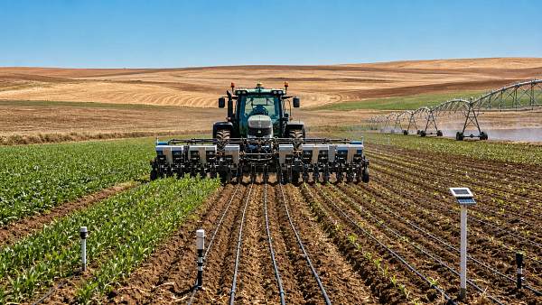 Precision Agriculture Technology for Climate Resilience in Drought-Prone Fields